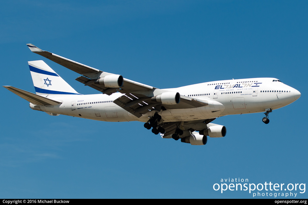 4X-ELH - El Al Israel Airlines Boeing 747-412 at Barcelona Airport (BCN/LEBL) taken by Michael Buckow | openspotter.org | ID: 28962