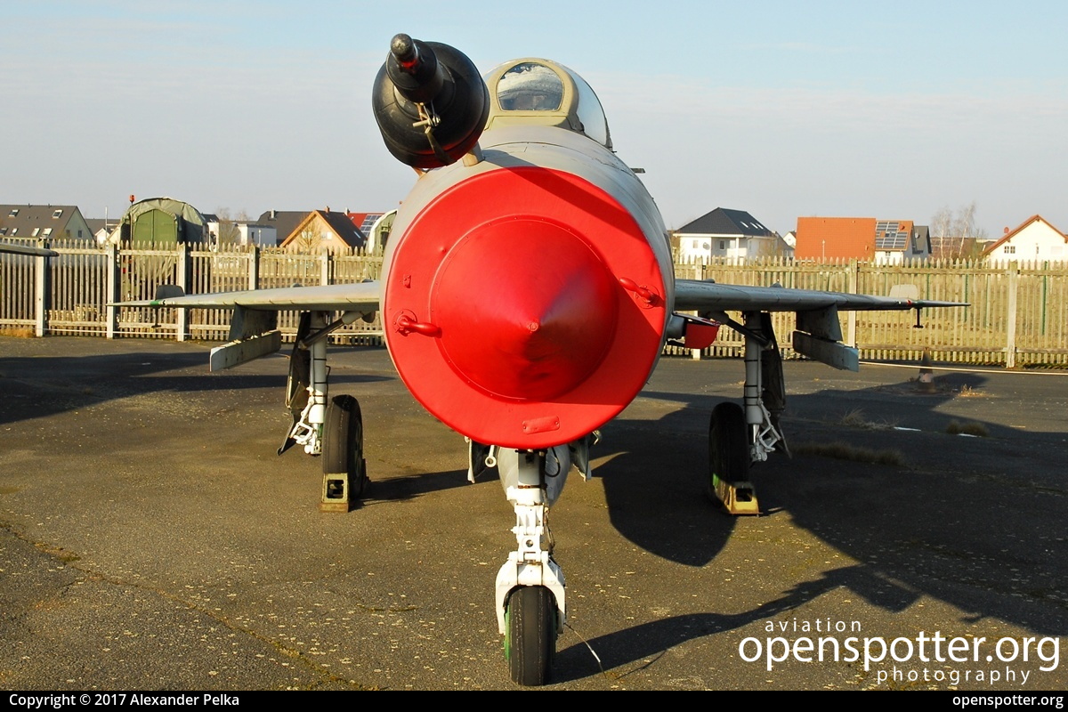 256 - Luftstreitkräfte der DDR (East German Air Force) Mikroyan Gurevich MiG-21UM at RAF Gatow (GWW/EDBG) taken by Alexander Pelka | openspotter.org | ID: 37689