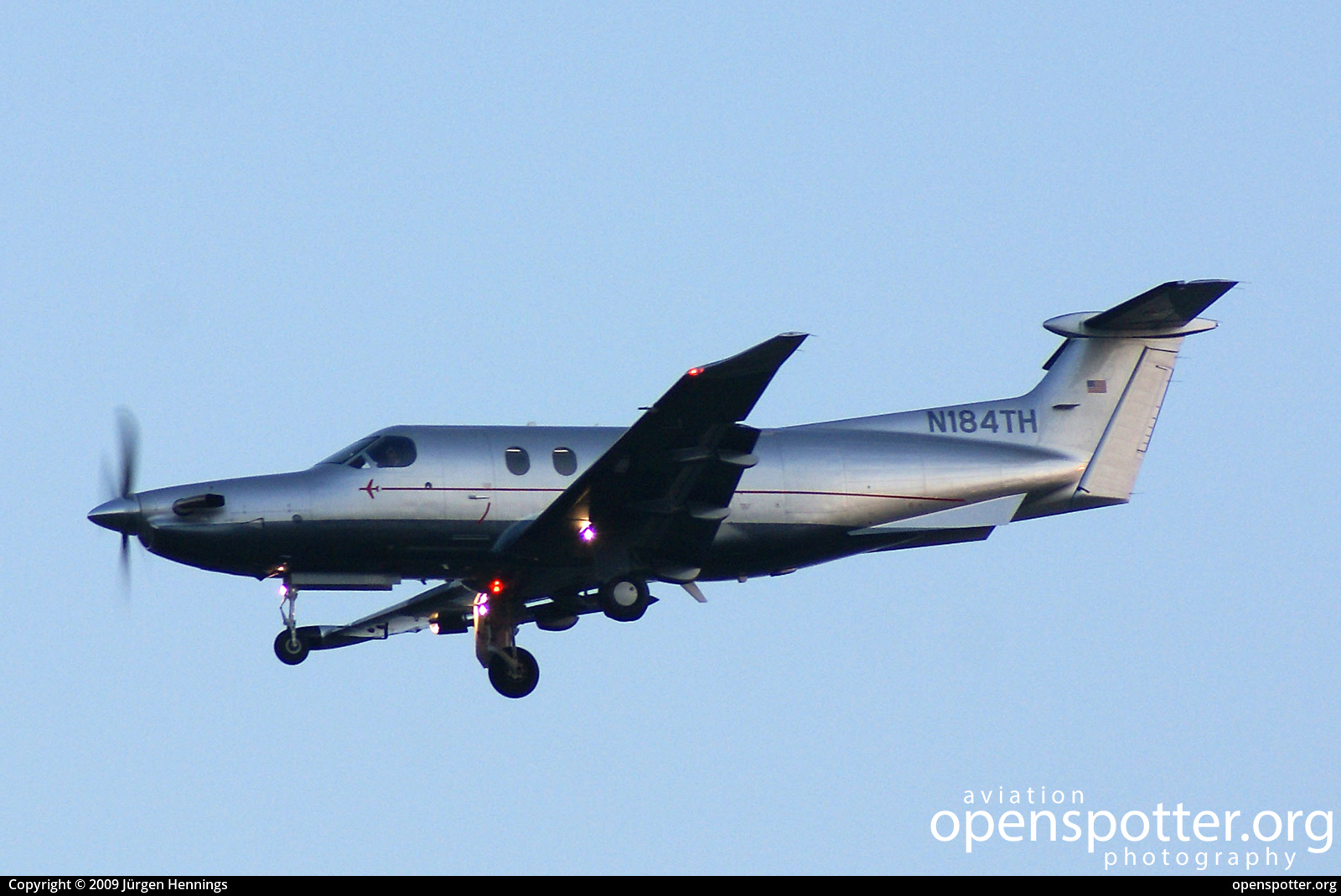 N184TH - Private / Untitled Pilatus PC-12/47E at Berlin-Schönefeld International Airport (SXF/EDDB) taken by Jürgen Hennings | openspotter.org | ID: 65892
