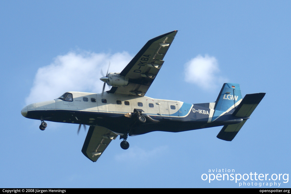 D-IKBA - Luftfahrtgesellschaft Walter Dornier 228-201 at Berlin-Tegel Airport (TXL/EDDT) taken by Jürgen Hennings | openspotter.org | ID: 63961