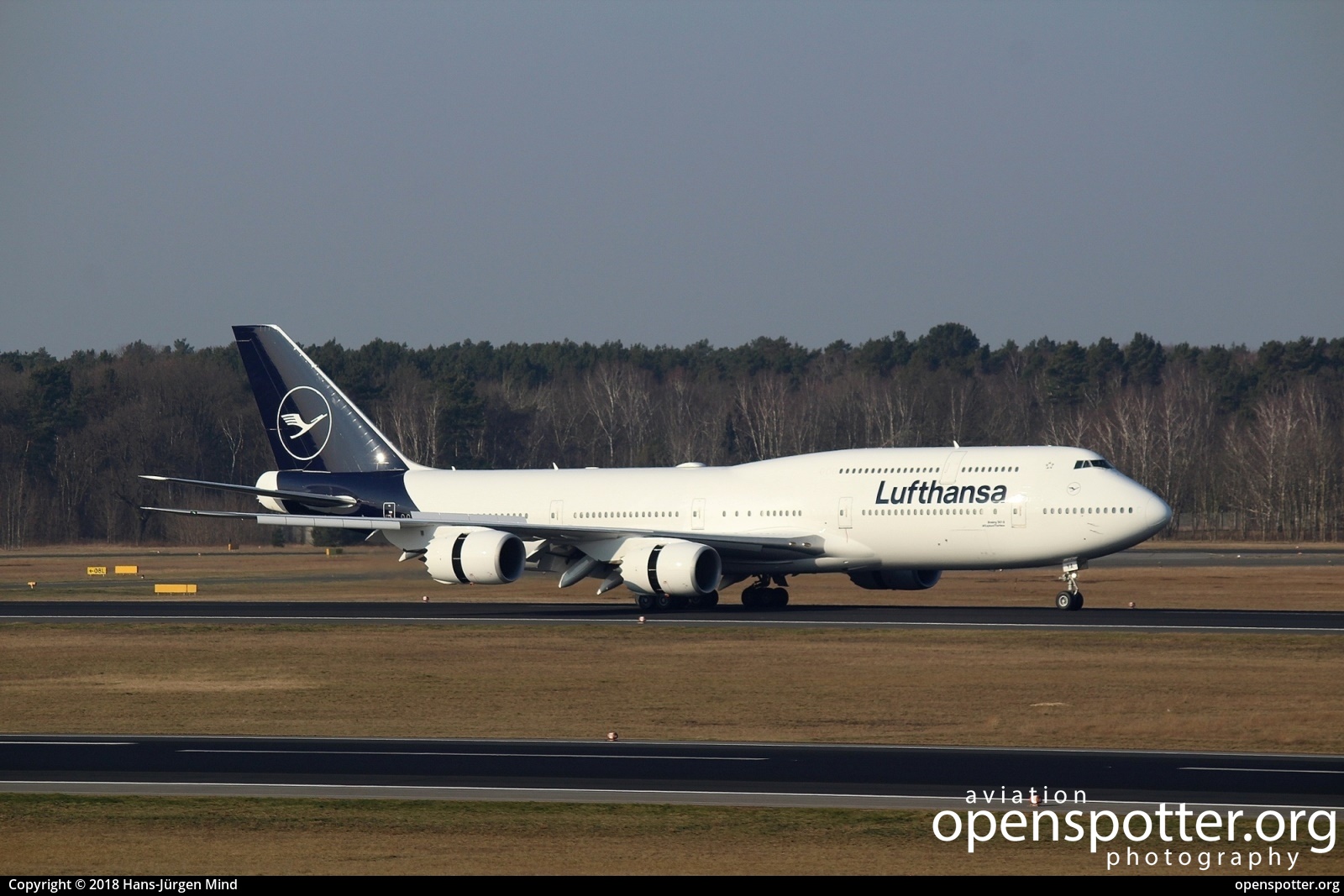 D-ABYA - Lufthansa Boeing 747-830 at Berlin-Tegel Airport (TXL/EDDT) taken by Hans-Jürgen Mind | openspotter.org | ID: 51920