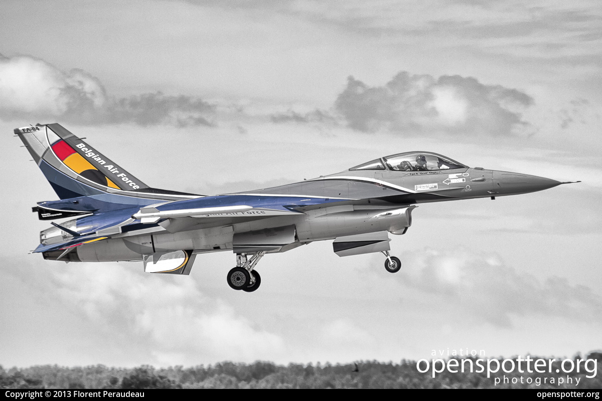 FA-84 - Belgian Air Force SABCA F-16AM Fighting Falcon at Salon-de-Provence Airbase (LFMY) taken by Florent Peraudeau | openspotter.org | ID: 8615
