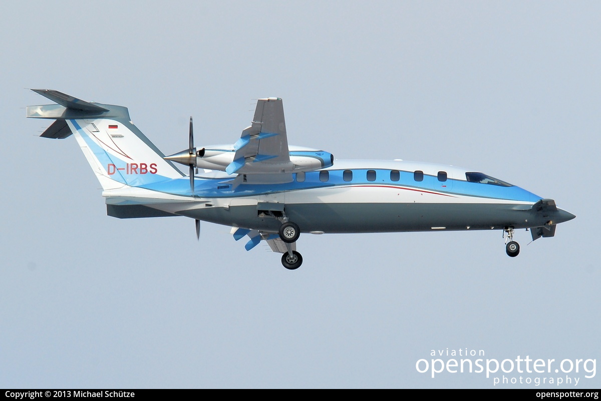 D-IRBS - Private / Untitled Piaggio P-180 Avanti II at Berlin-Schönefeld International Airport (SXF/EDDB) taken by Michael Schütze | openspotter.org | ID: 5895