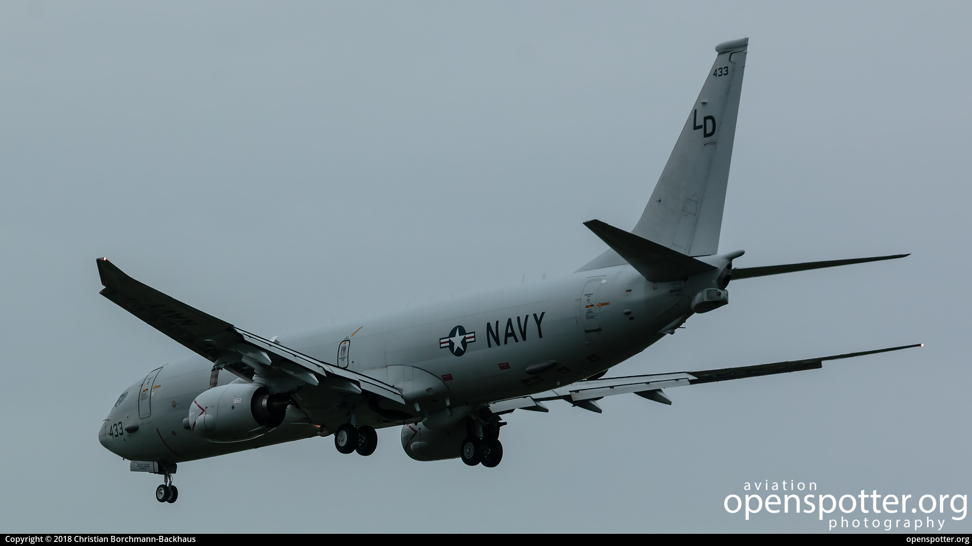 168433 - US Navy (USN) Boeing P-8A Poseidon at Berlin-Schönefeld International Airport (SXF/EDDB) taken by Christian Borchmann-Backhaus | openspotter.org | ID: 53236