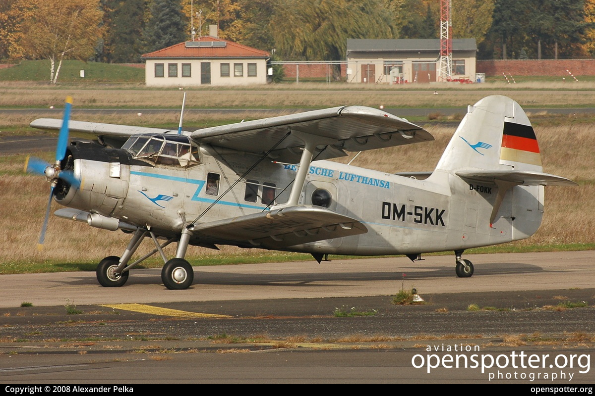 D-FOKK - Private / Untitled Antonov An-2T at Berlin-Tempelhof International Airport (THF/EDDI) taken by Alexander Pelka | openspotter.org | ID: 11680