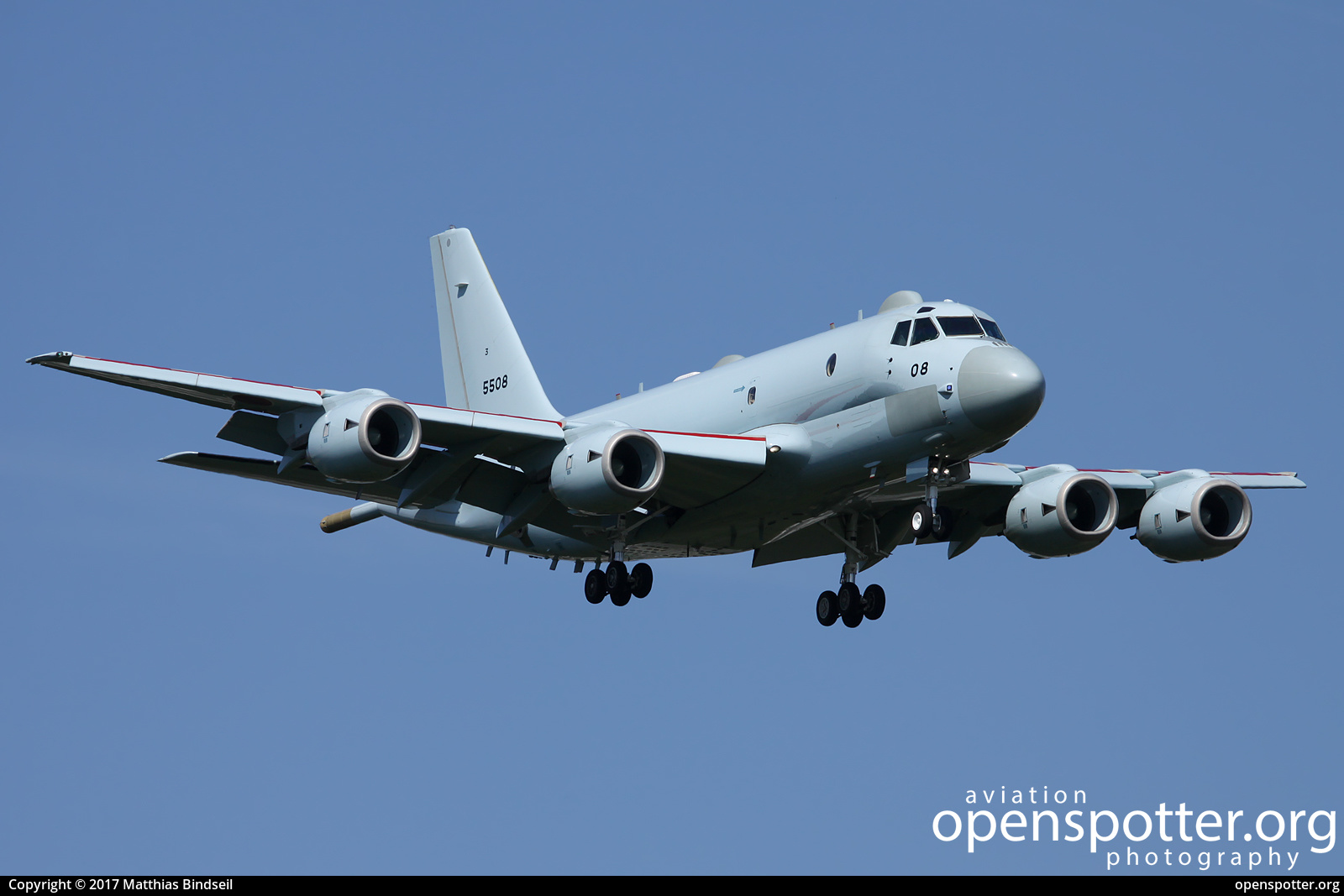 5508 - Japan Maritime Self-Defense Force (JMSDF) Kawasaki P-1 at Paris - Le Bourget Airport (LBG/LFPB) taken by Matthias Bindseil | openspotter.org | ID: 45458
