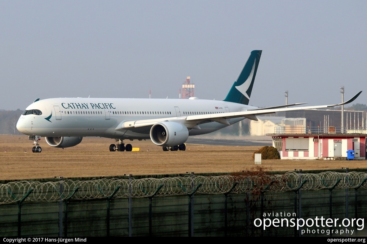 B-LRM - Cathay Pacific Airbus A350-941 at Berlin-Tegel Airport (TXL/EDDT) taken by Hans-Jürgen Mind | openspotter.org | ID: 38735