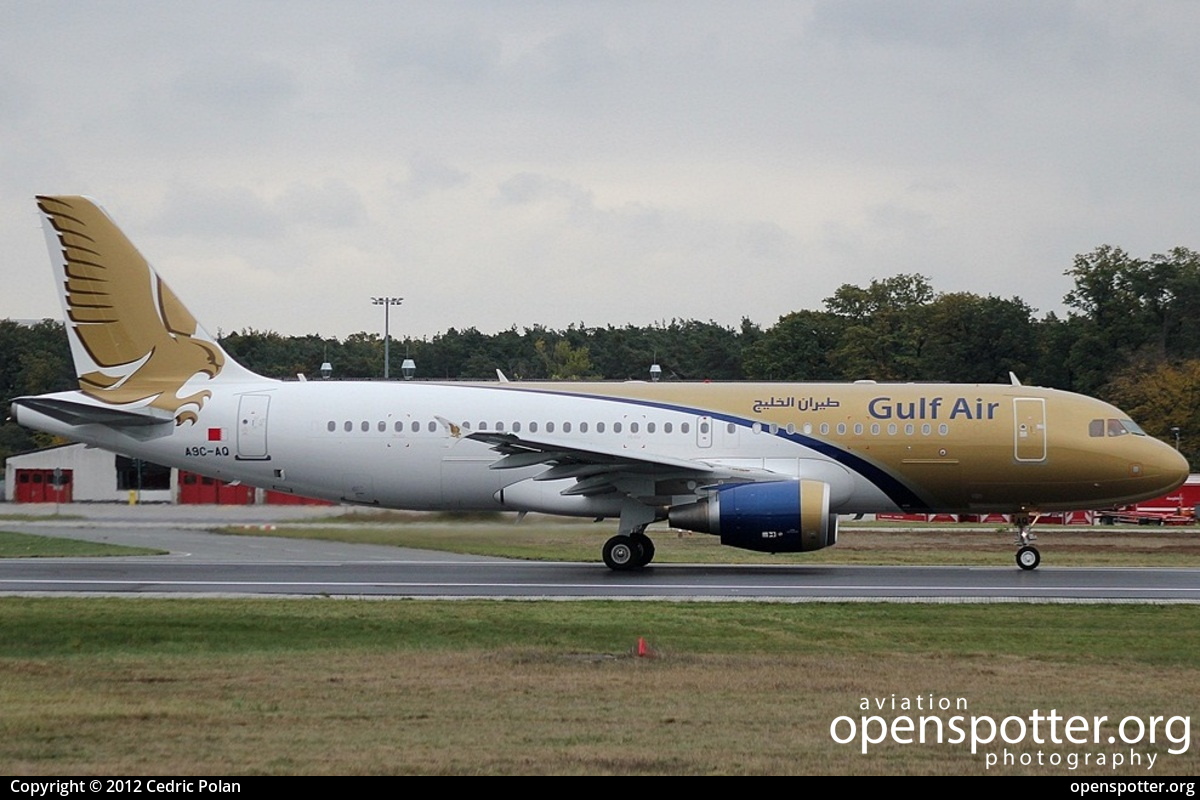 A9C-AQ - Gulf Air Airbus A320-214 at Frankfurt International Airport (FRA/EDDF) taken by Cedric Polan | openspotter.org | ID: 4729
