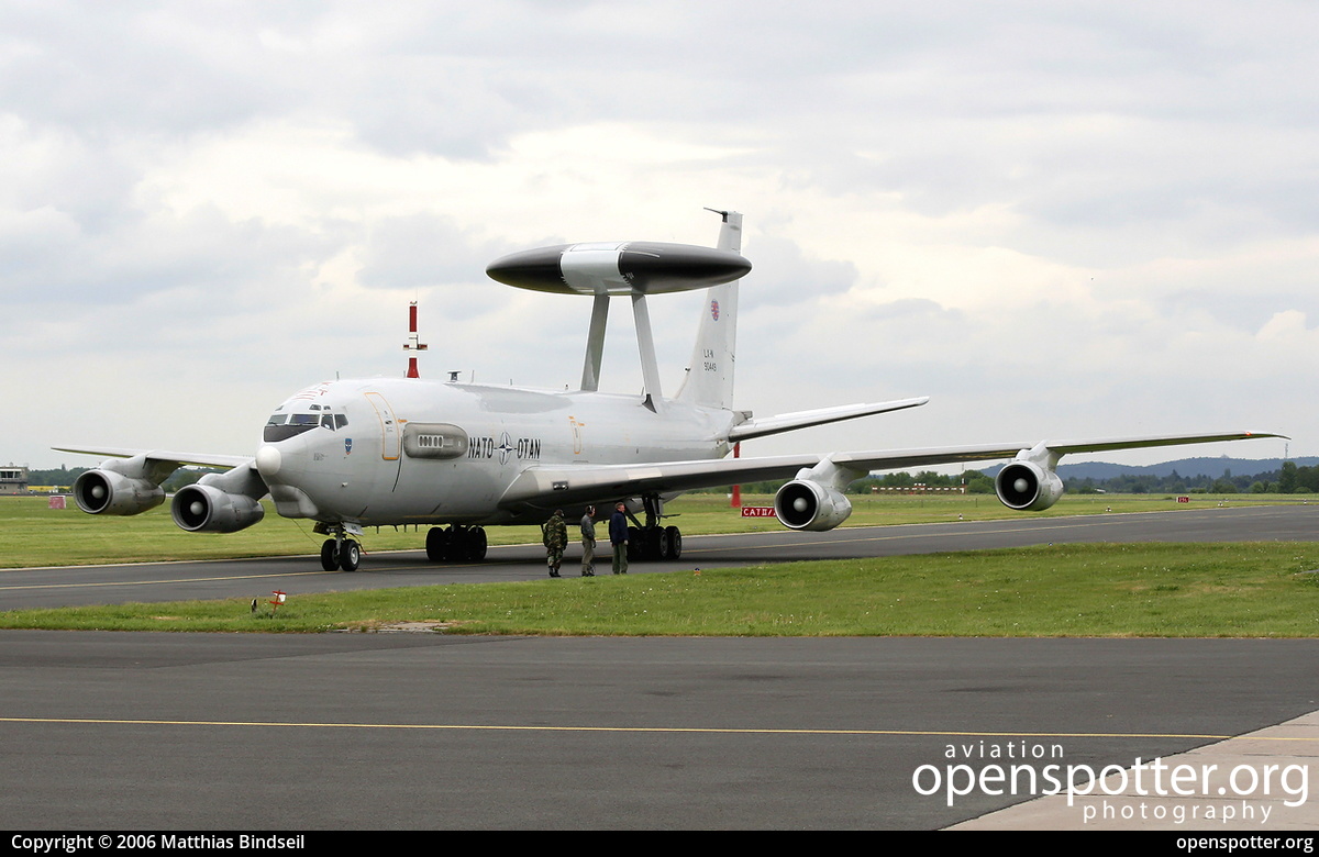 LX-N90449 - NATO / OTAN	 Boeing E-3A Sentry (707-300) at Berlin-Schönefeld International Airport (SXF/EDDB) taken by Matthias Bindseil | openspotter.org | ID: 36234
