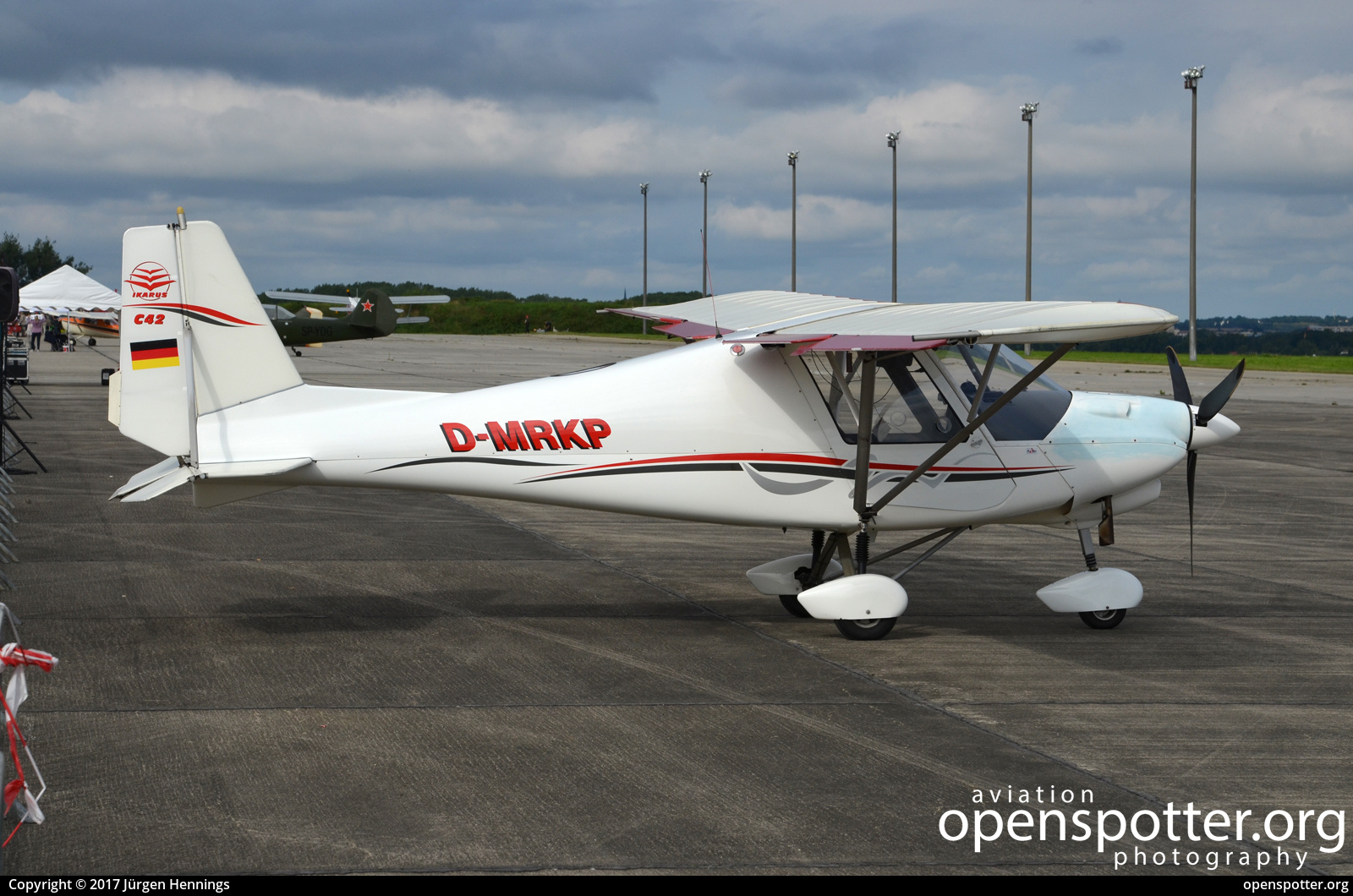 D-MRKP - Private / Untitled Ikarus C42 at Flugplatz Bautzen (EDAB) taken by Jürgen Hennings | openspotter.org | ID: 51333