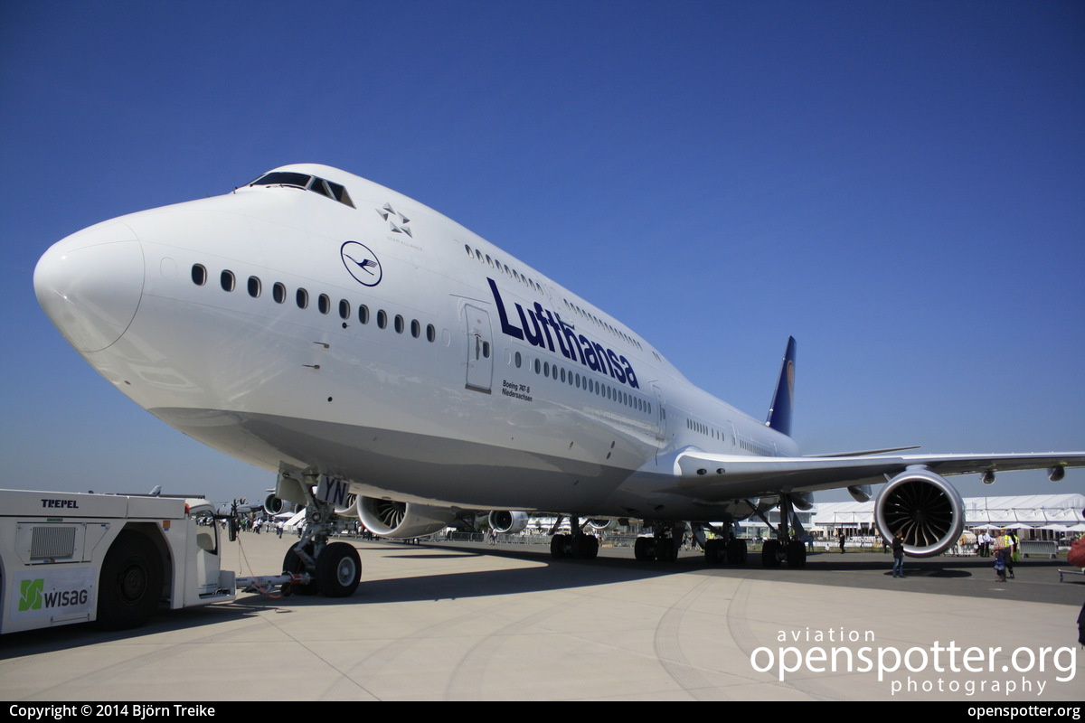 D-ABYN - Lufthansa Boeing 747-830 at Berlin-Schönefeld International Airport (SXF/EDDB) taken by Björn Treike | openspotter.org | ID: 16203