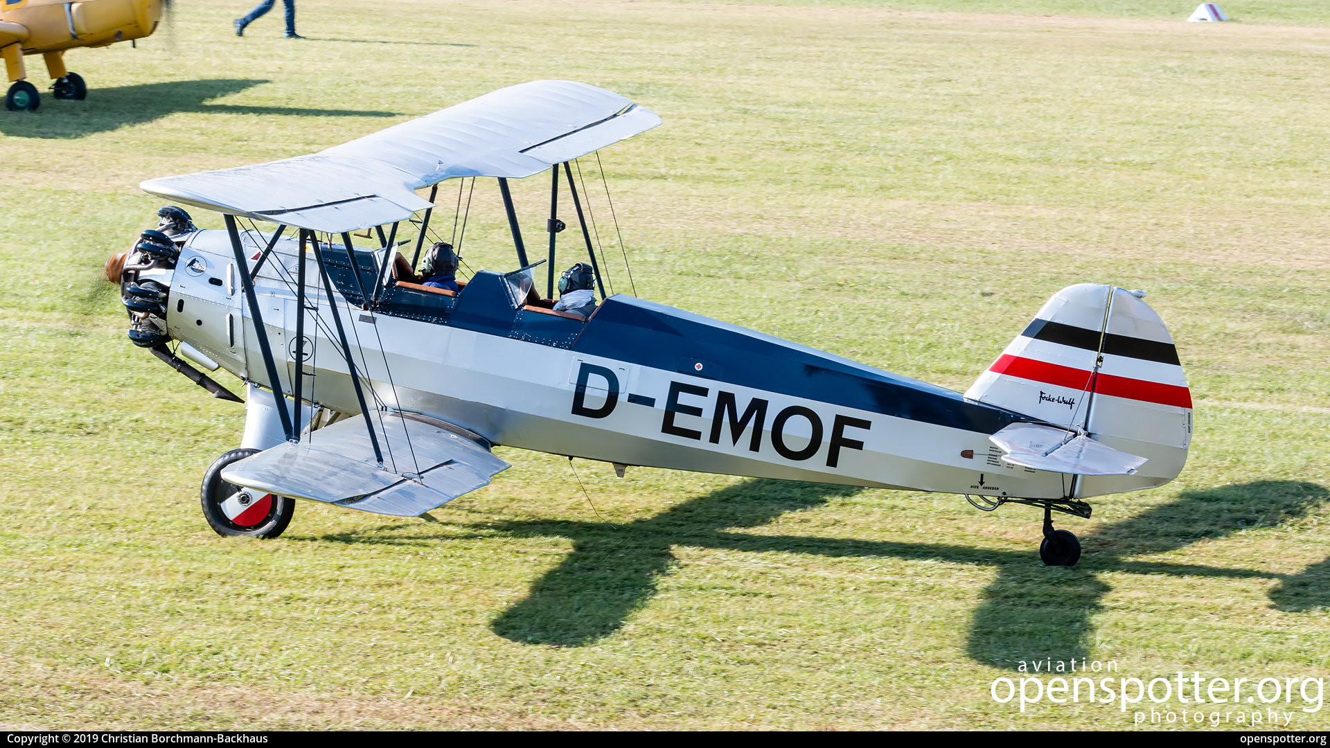 D-EMOF - Private / Untitled Focke-Wulf Fw-44J Stieglitz at Flugplatz Hahnweide (EDST) taken by Christian Borchmann-Backhaus | openspotter.org | ID: 86539