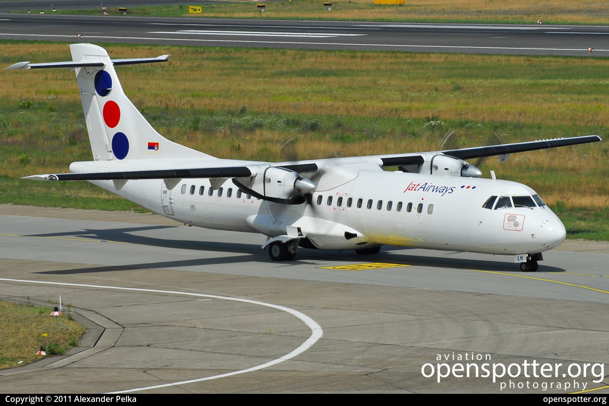 YU-ALN - Jat Airways ATR 72-202 at Berlin-Tegel Airport (TXL/EDDT) taken by Alexander Pelka | openspotter.org | ID: 11564