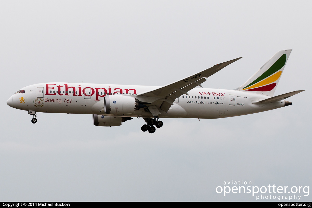 ET-AOR - Ethiopian Airlines Boeing 787-881 Dreamliner at Frankfurt International Airport (FRA/EDDF) taken by Michael Buckow | openspotter.org | ID: 28059