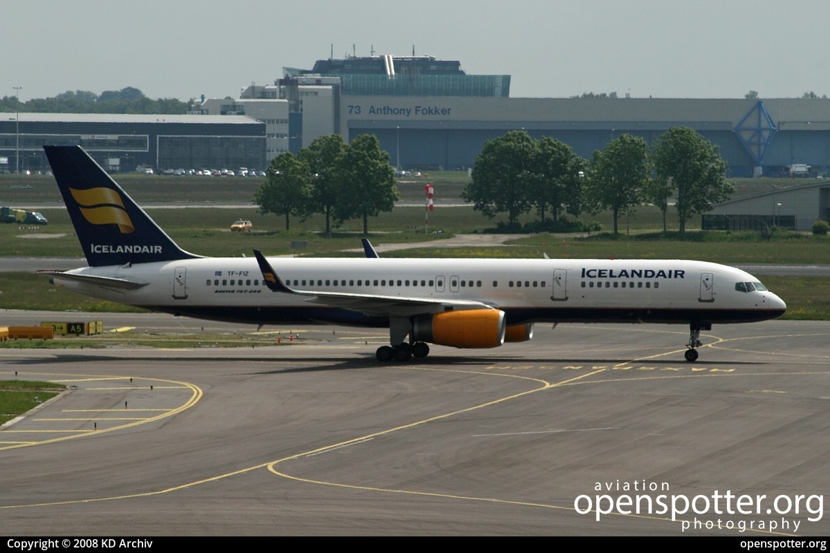 TF-FIX - Icelandair Boeing 757-308(WL) at Schiphol Airport (AMS/EHAM) taken by KD Archiv | openspotter.org | ID: 63022