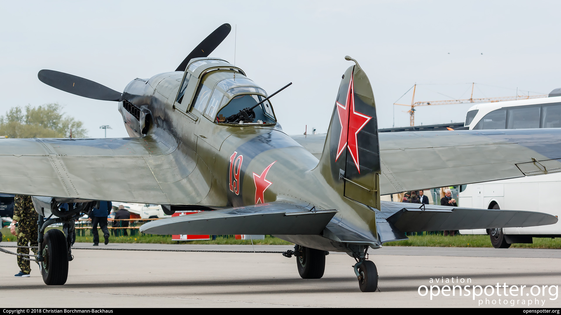 RA-2783G - Private / Untitled Ilyushin Il-2 at Berlin-Schönefeld International Airport (SXF/EDDB) taken by Christian Borchmann-Backhaus | openspotter.org | ID: 53319