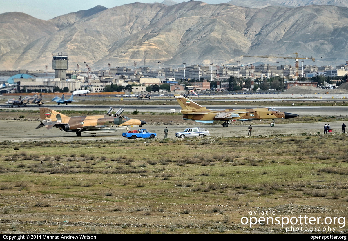 3-6855 - Iran Air Force Sukhoi Su-24M at Mehrabad International Airport (THR/OIII) taken by Mehrad Andrew Watson | openspotter.org | ID: 15222