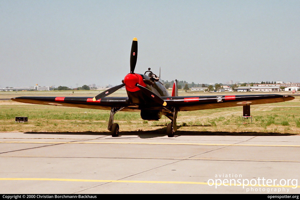 G-HURR - Private / Untitled Hawker Hurricane Mk. XII at Berlin-Schönefeld International Airport (SXF/EDDB) taken by Christian Borchmann-Backhaus | openspotter.org | ID: 738