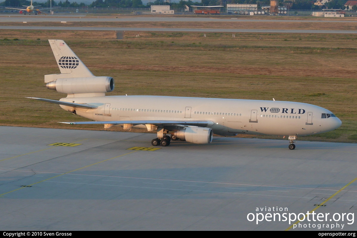 N136WA - World Airways McDonnell Douglas DC-10-30 at Leipzig/Halle Airport (LEJ/EDDP) taken by Sven Grosse | openspotter.org | ID: 28056