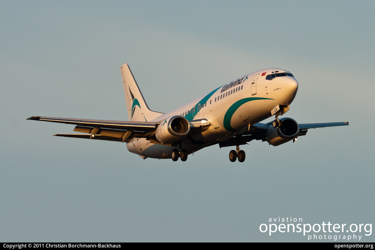 TC-TLA - Tailwind Boeing 737-4Q8 at Berlin-Schönefeld International Airport (SXF/EDDB) taken by Christian Borchmann-Backhaus | openspotter.org | ID: 1502