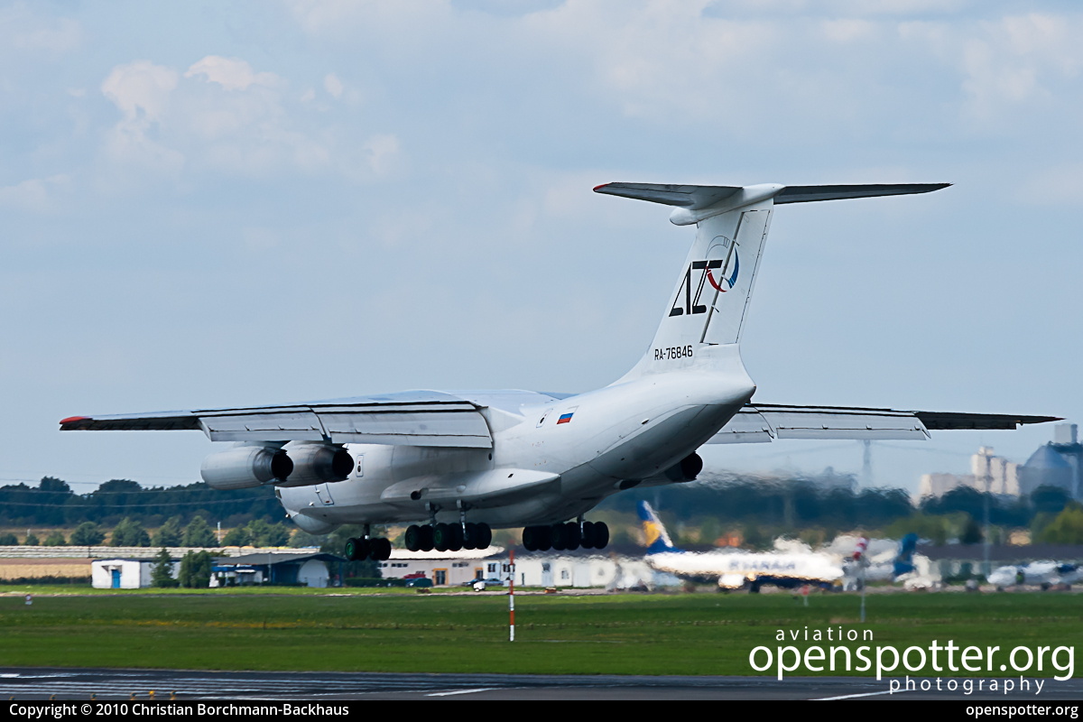 RA-76846 - Aviacon Zitotrans Ilyushin Il-76TD at Berlin-Schönefeld International Airport (SXF/EDDB) taken by Christian Borchmann-Backhaus | openspotter.org | ID: 6