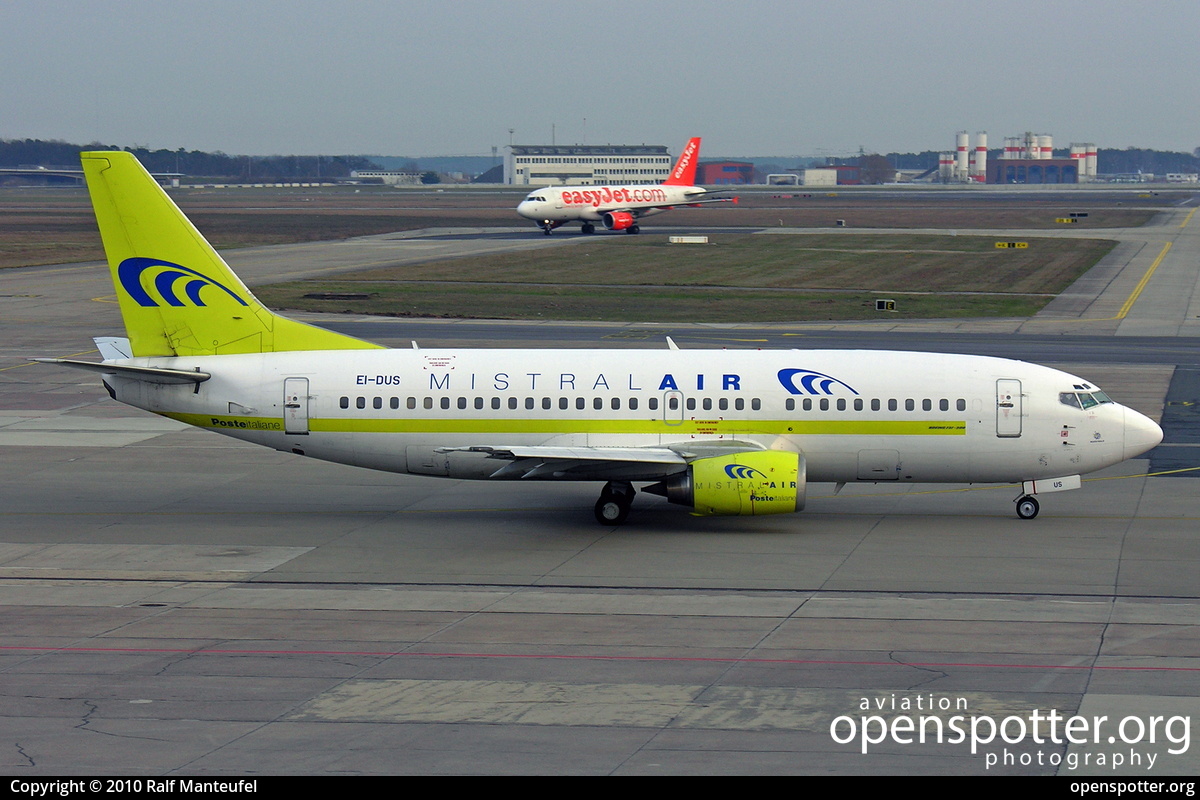 EI-DUS - Mistral Air Boeing 737-3M8(QC) at Berlin-Schönefeld International Airport (SXF/EDDB) taken by Ralf Manteufel | openspotter.org | ID: 2111