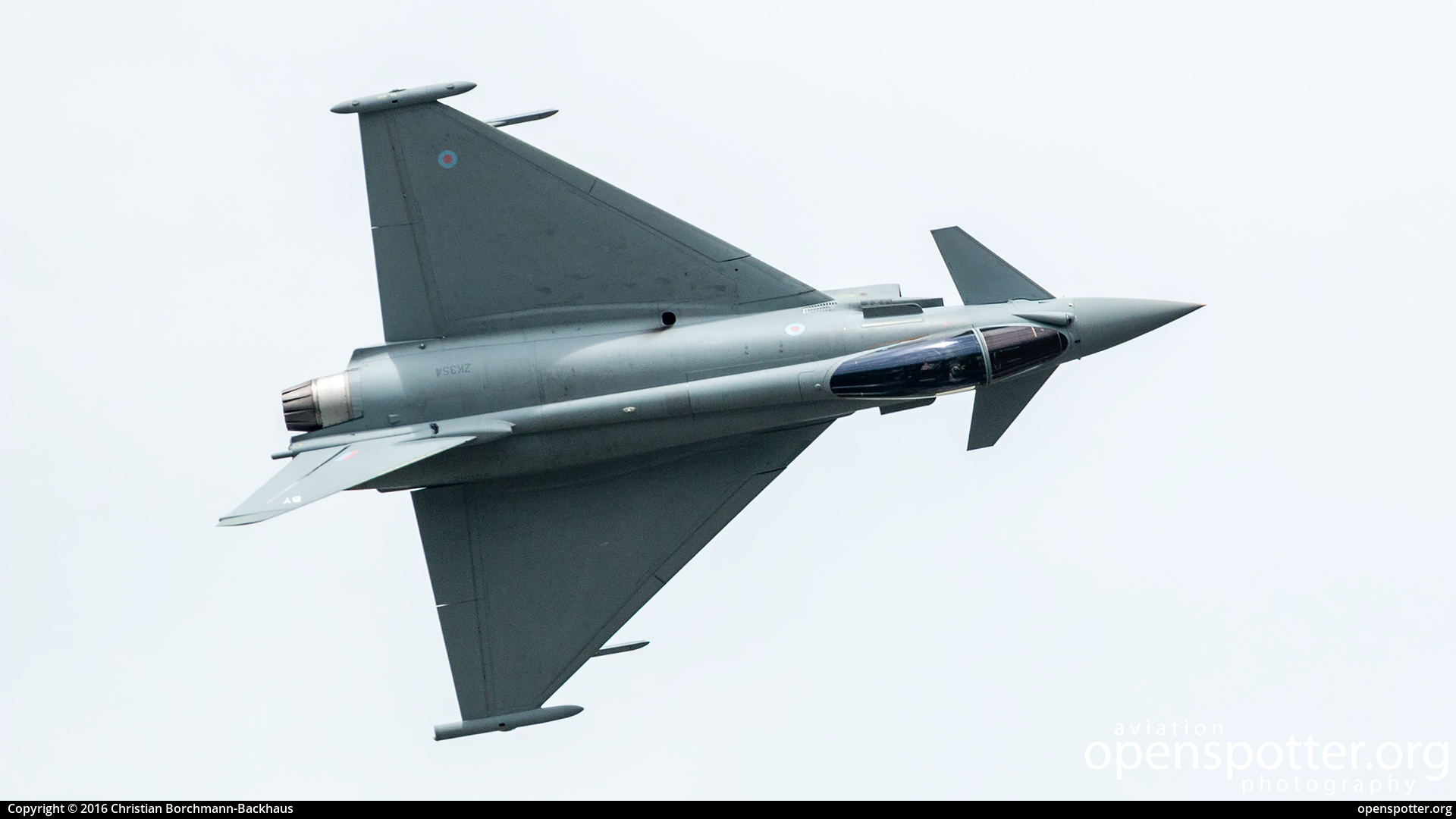 ZK354 - Royal Air Force Eurofighter EF-2000 Typhoon FGR4 at RAF Fairford (FFD/EGVA) taken by Christian Borchmann-Backhaus | openspotter.org | ID: 58823