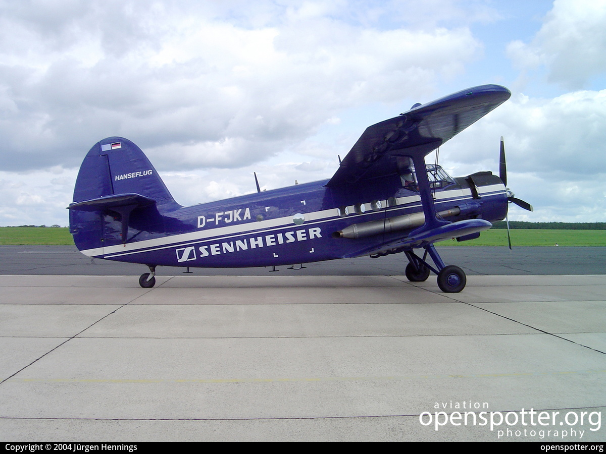 D-FJKA - Private / Untitled Antonov An-2 at Kassel Calden Airport (KSF/EDVK) taken by Jürgen Hennings | openspotter.org | ID: 35441