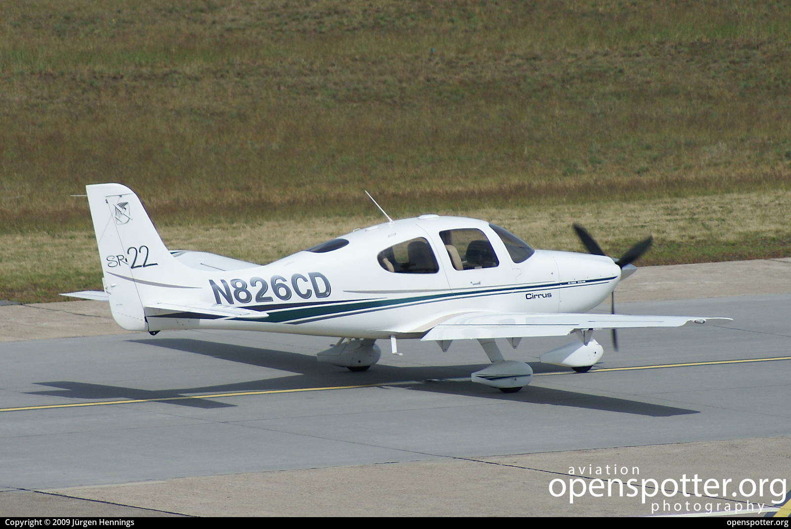 N826CD - Private / Untitled Cirrus SR-22 at Berlin-Tegel Airport (TXL/EDDT) taken by Jürgen Hennings | openspotter.org | ID: 68466