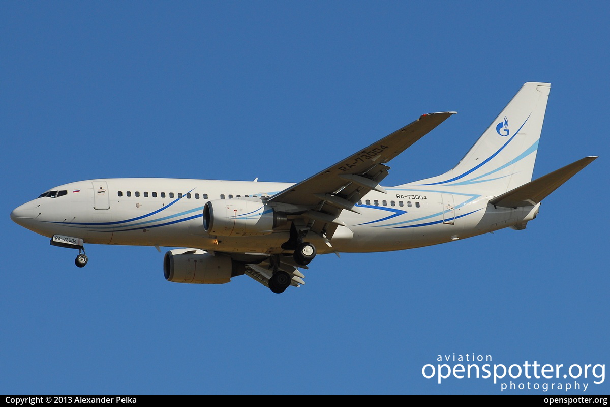 RA-73004 - Gazpromavia Boeing 737-76N at Berlin-Schönefeld International Airport (SXF/EDDB) taken by Alexander Pelka | openspotter.org | ID: 9083