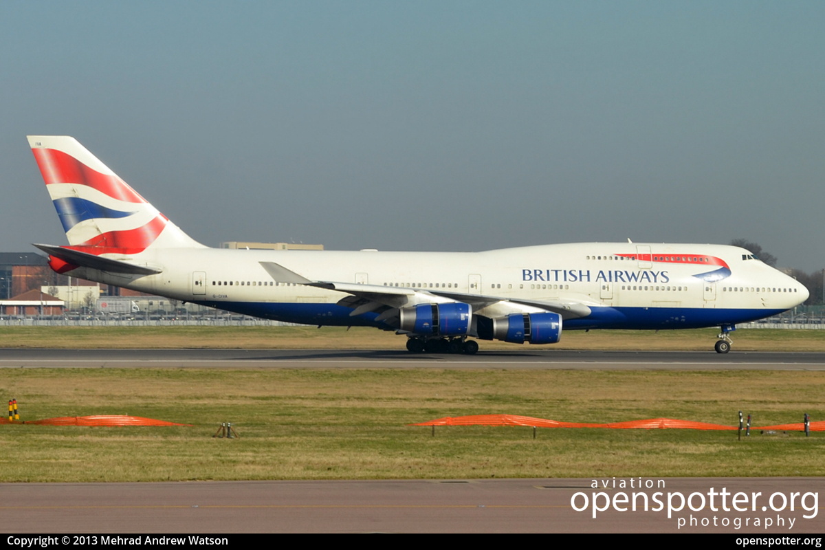 G-CIVA - British Airways Boeing 747-436 at London Heathrow Airport (LHR/EGLL) taken by Mehrad Andrew Watson | openspotter.org | ID: 6577