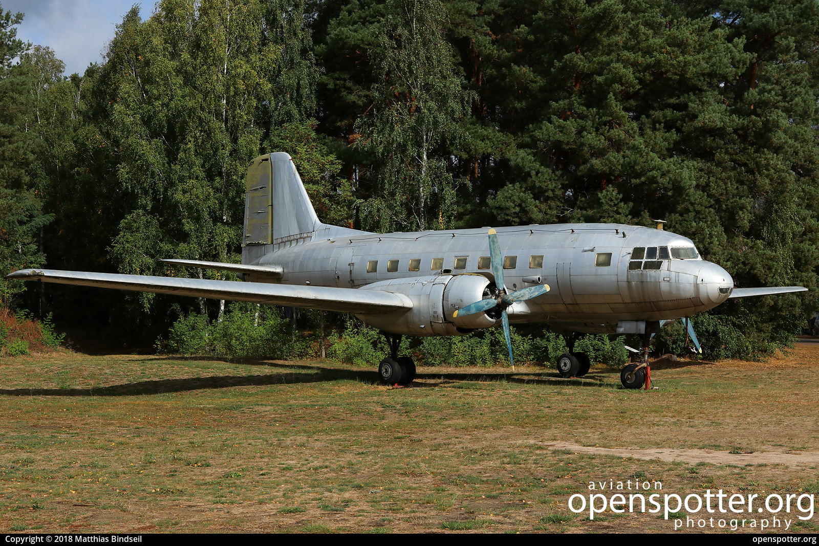 482 - Luftstreitkräfte der DDR (East German Air Force) Ilyushin (VEB) Il-14P at off airport (Germany) (YYY/YYYY) taken by Matthias Bindseil | openspotter.org | ID: 59560