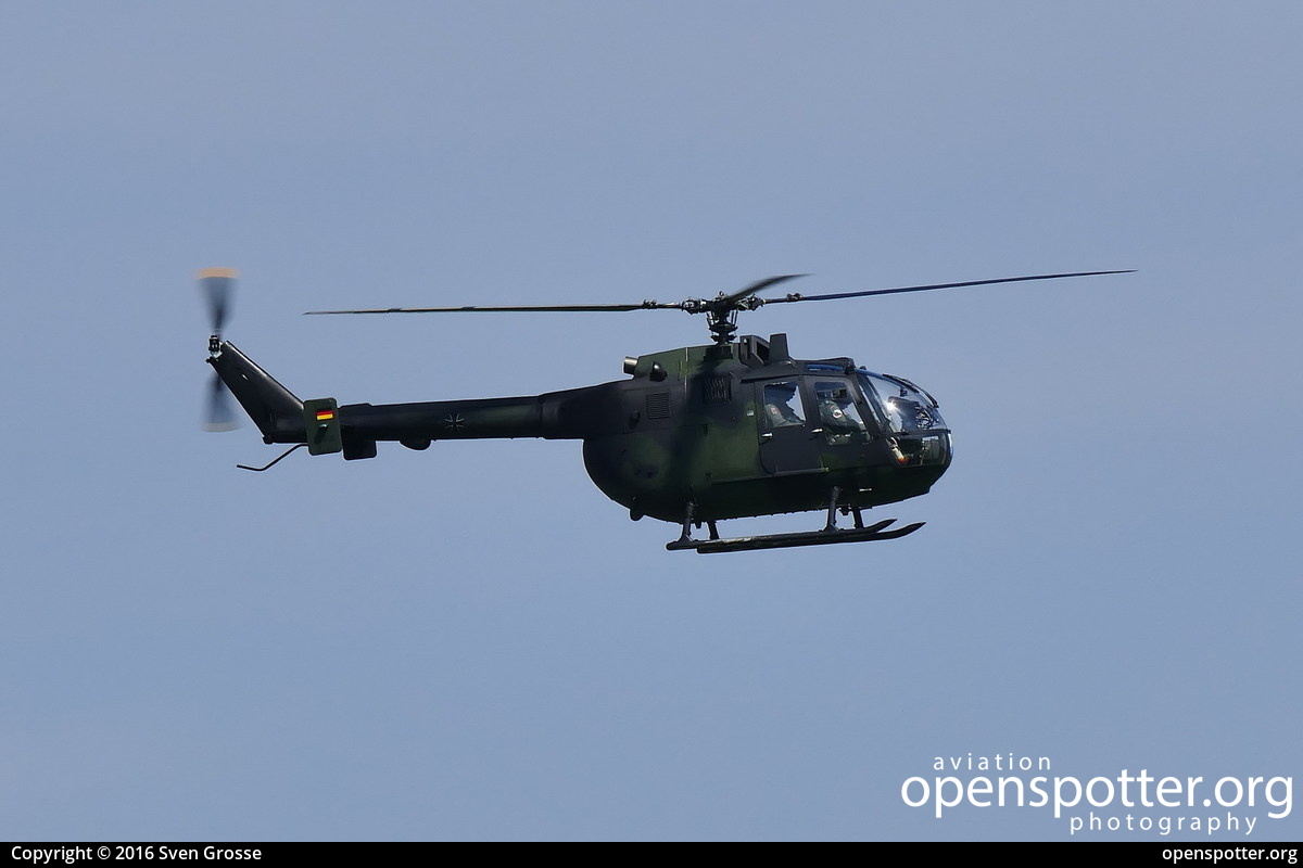 86+25 - German Army (Heer) MBB BO105CB-4 at Berlin-Schönefeld International Airport (SXF/EDDB) taken by Sven Grosse | openspotter.org | ID: 30757