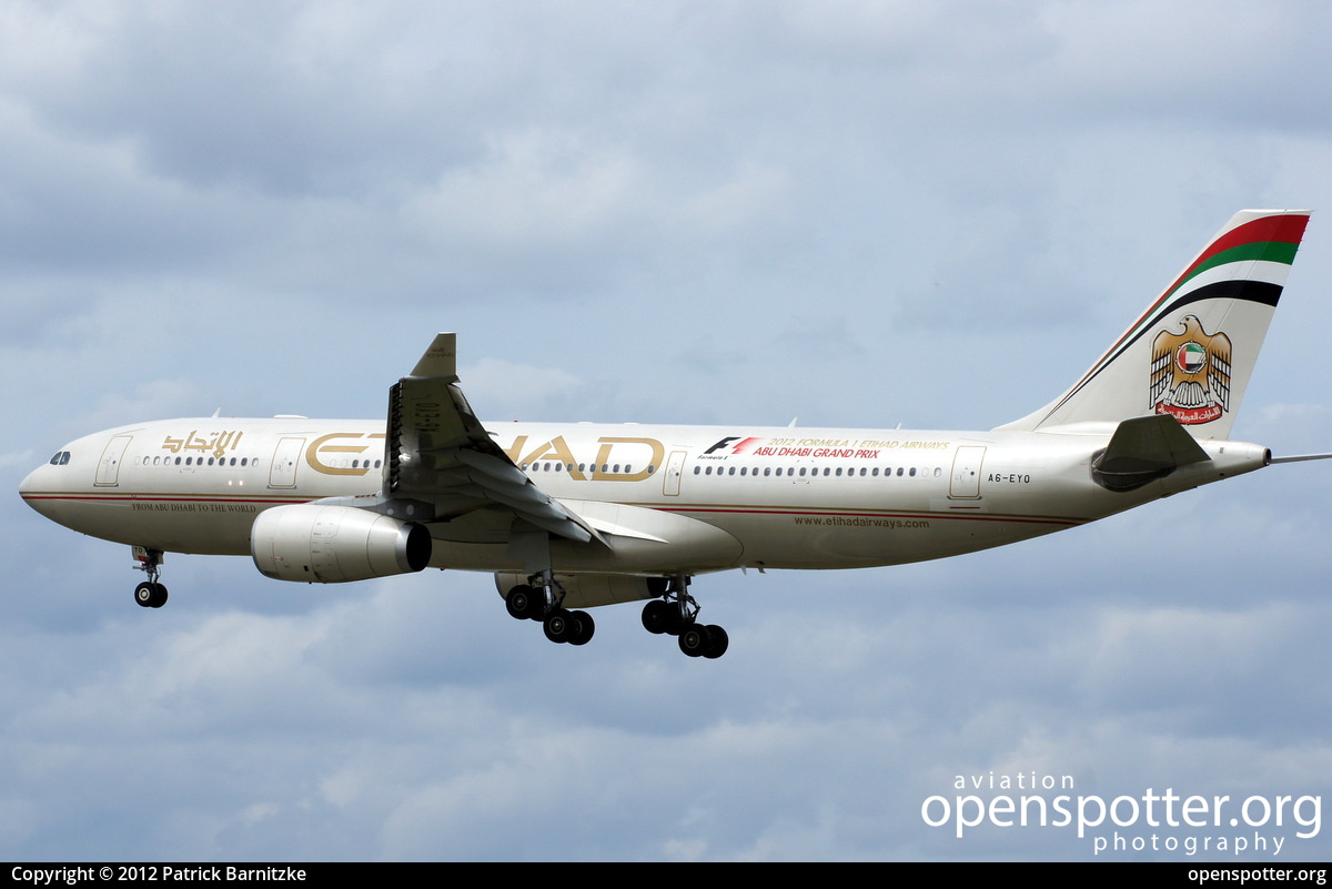 A6-EYO - Etihad Airways Airbus A330-243 at Frankfurt International Airport (FRA/EDDF) taken by Patrick Barnitzke | openspotter.org | ID: 3665