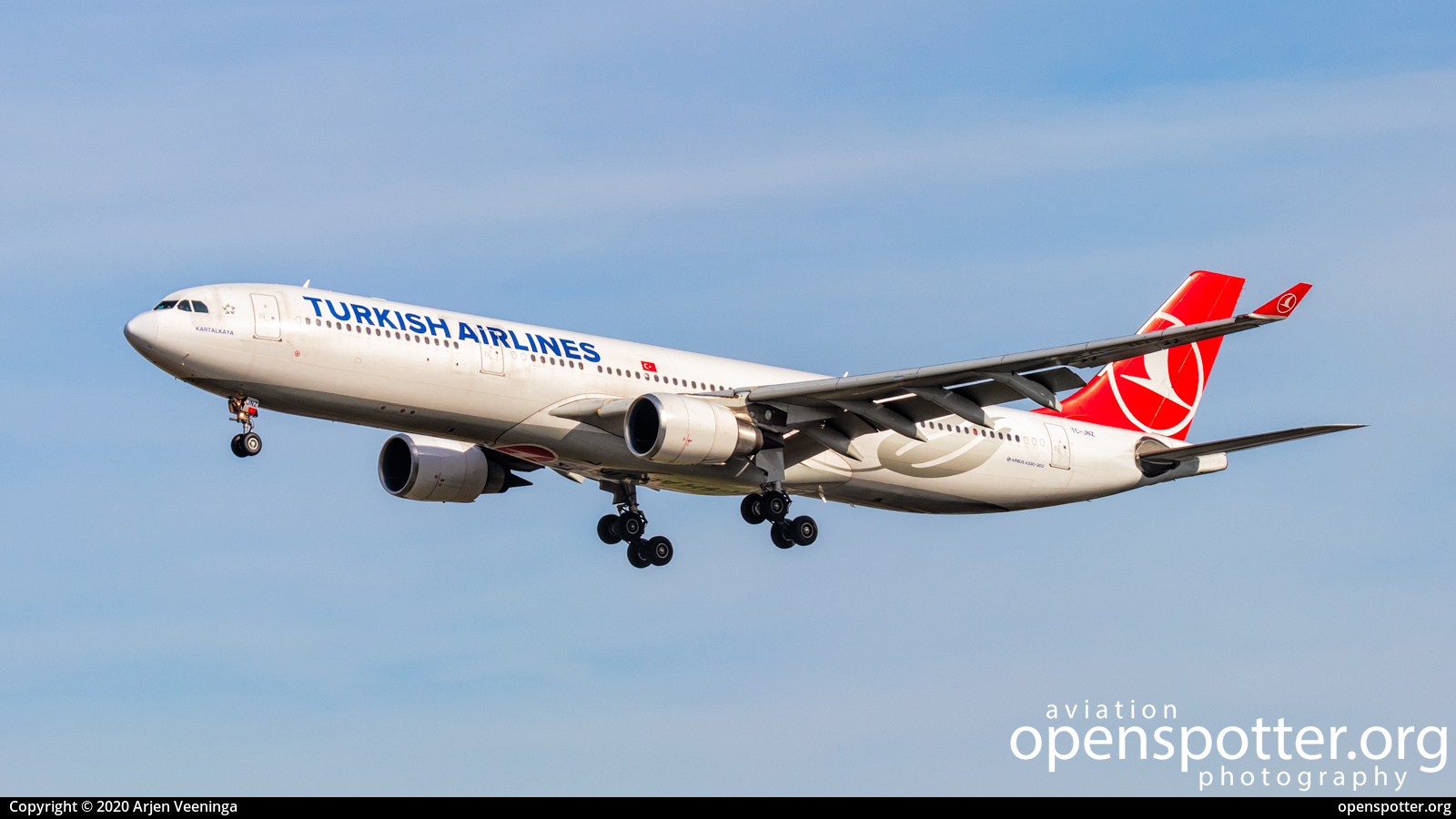 TC-JNZ - Turkish Airlines Airbus A330-303 at Frankfurt International Airport (FRA/EDDF) taken by Arjen Veeninga | openspotter.org | ID: 90052