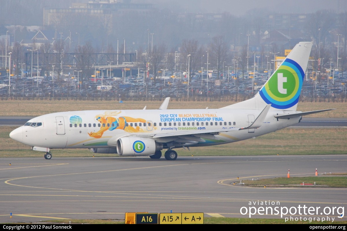 PH-XRA - Transavia Boeing 737-7K2(WL) at Schiphol Airport (AMS/EHAM) taken by Paul Sonneck | openspotter.org | ID: 2555