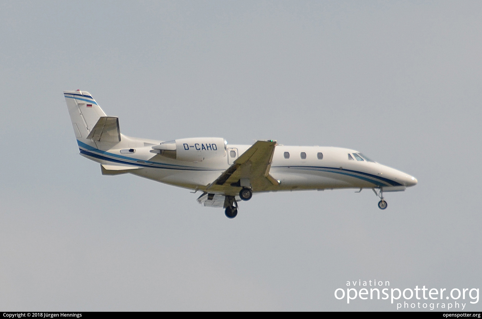 D-CAHO - Air Hamburg Cessna 560XL Citation XLS+ at Berlin-Schönefeld International Airport (SXF/EDDB) taken by Jürgen Hennings | openspotter.org | ID: 55696