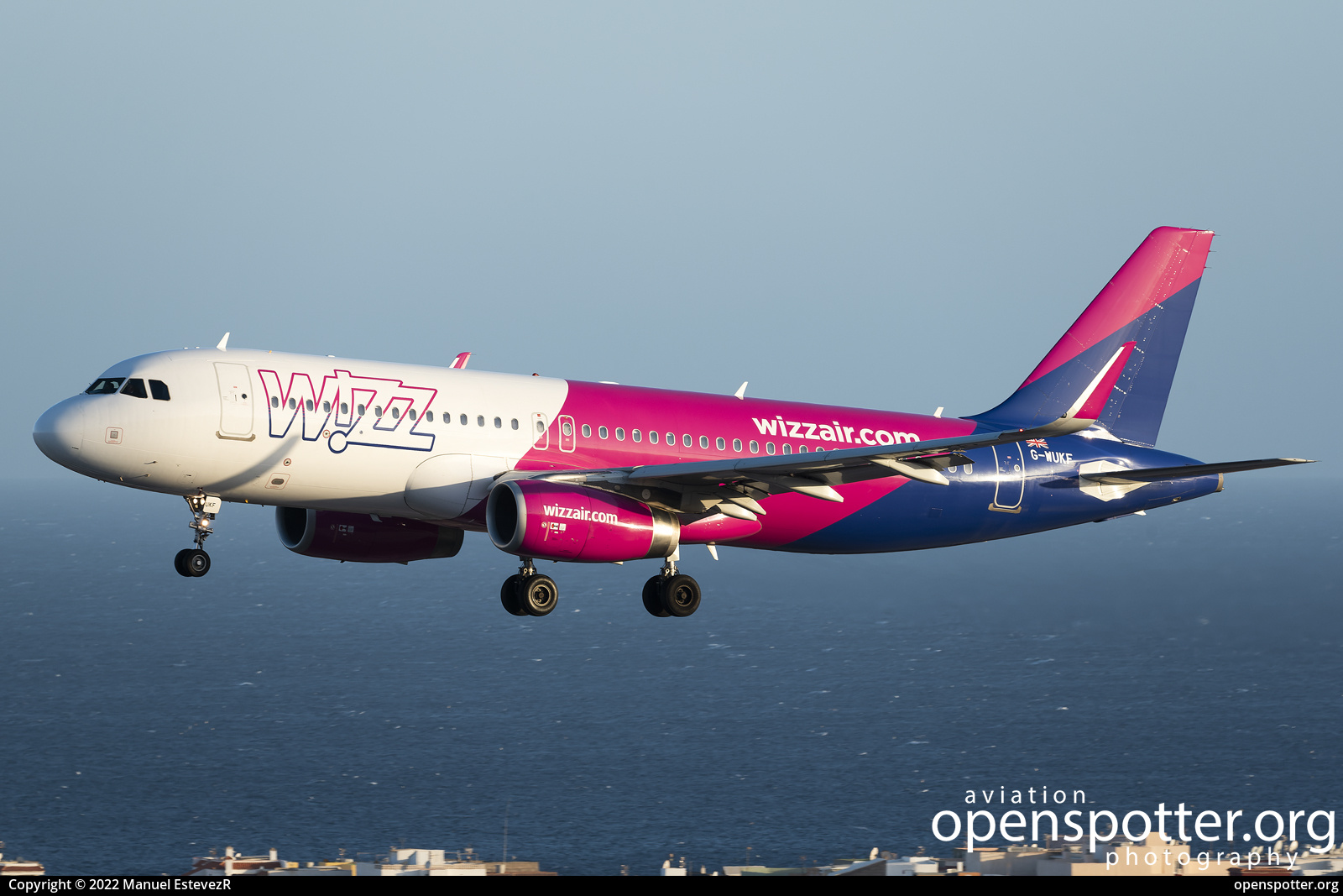G-WUKE - Wizzair UK ( United Kingdom ) Airbus A320-232(WL) at Tenerife South Airport (Reina Sofia Airport) (TFS/GCTS) taken by Manuel EstevezR | openspotter.org | ID: 79118