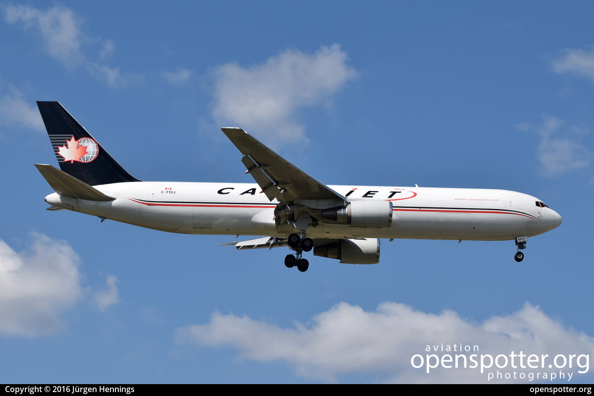 C-FDIJ - Cargojet Airways Boeing 767-39H(ER) at Berlin-Schönefeld International Airport (SXF/EDDB) taken by Jürgen Hennings | openspotter.org | ID: 32069