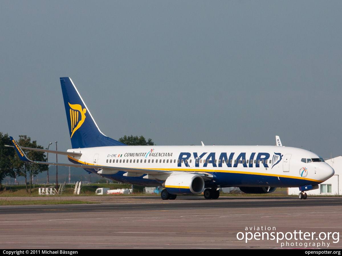 EI-EME - Ryanair Boeing 737-8AS(WL) at Berlin-Schönefeld International Airport (SXF/EDDB) taken by Michael Bässgen | openspotter.org | ID: 1612