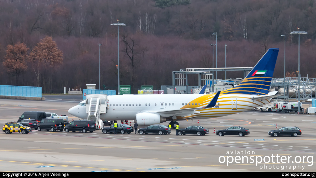 A6-AIN - Abu Dhabi Amiri Flight Boeing 737-7Z5 at Cologne Bonn Airport (Köln/Bonn - Konrad Adenauer) (CGN/EDDK) taken by Arjen Veeninga | openspotter.org | ID: 38597
