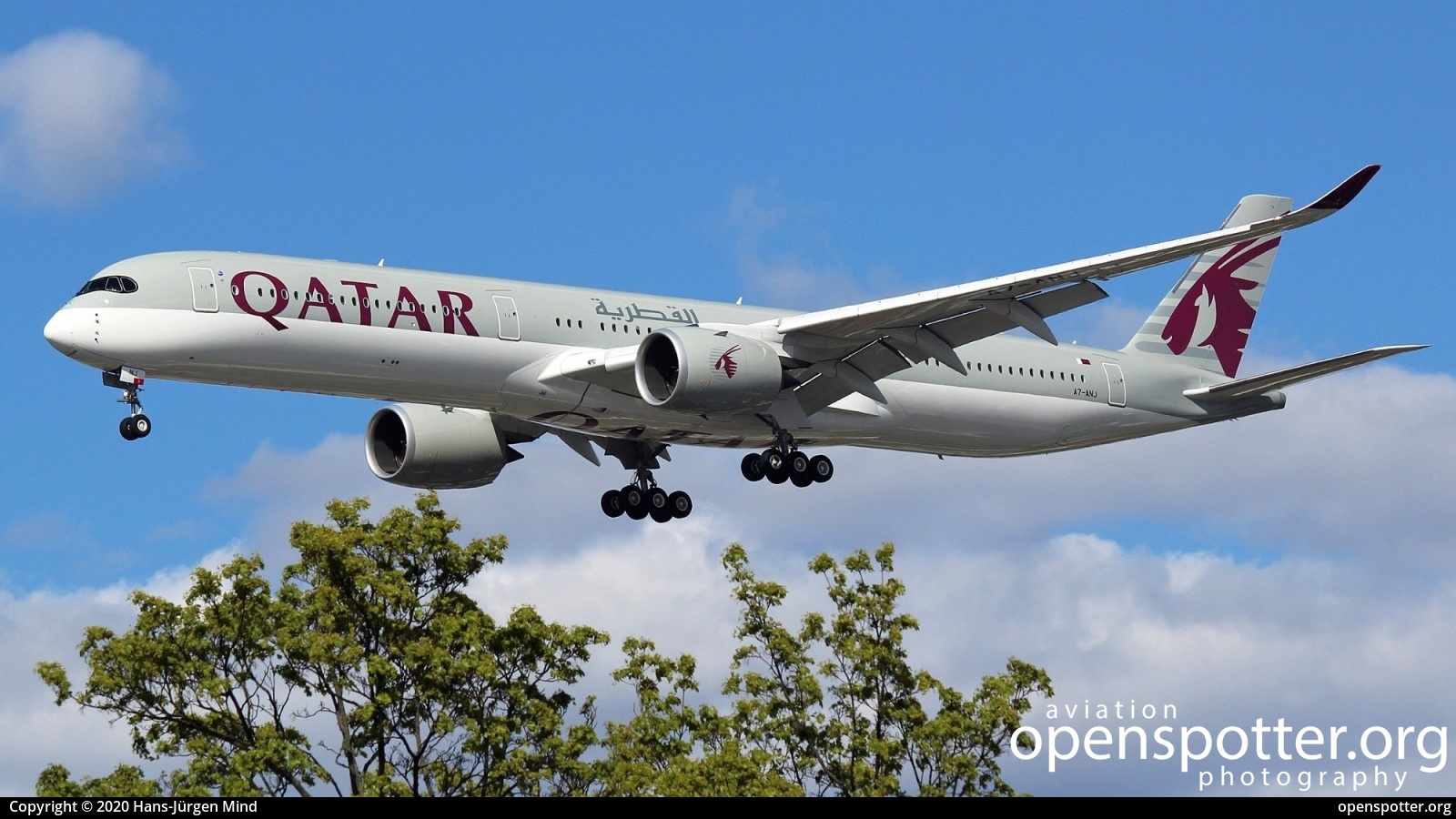 A7-ANJ - Qatar Airways Airbus A350-1041 at Berlin-Tegel Airport (TXL/EDDT) taken by Hans-Jürgen Mind | openspotter.org | ID: 68269