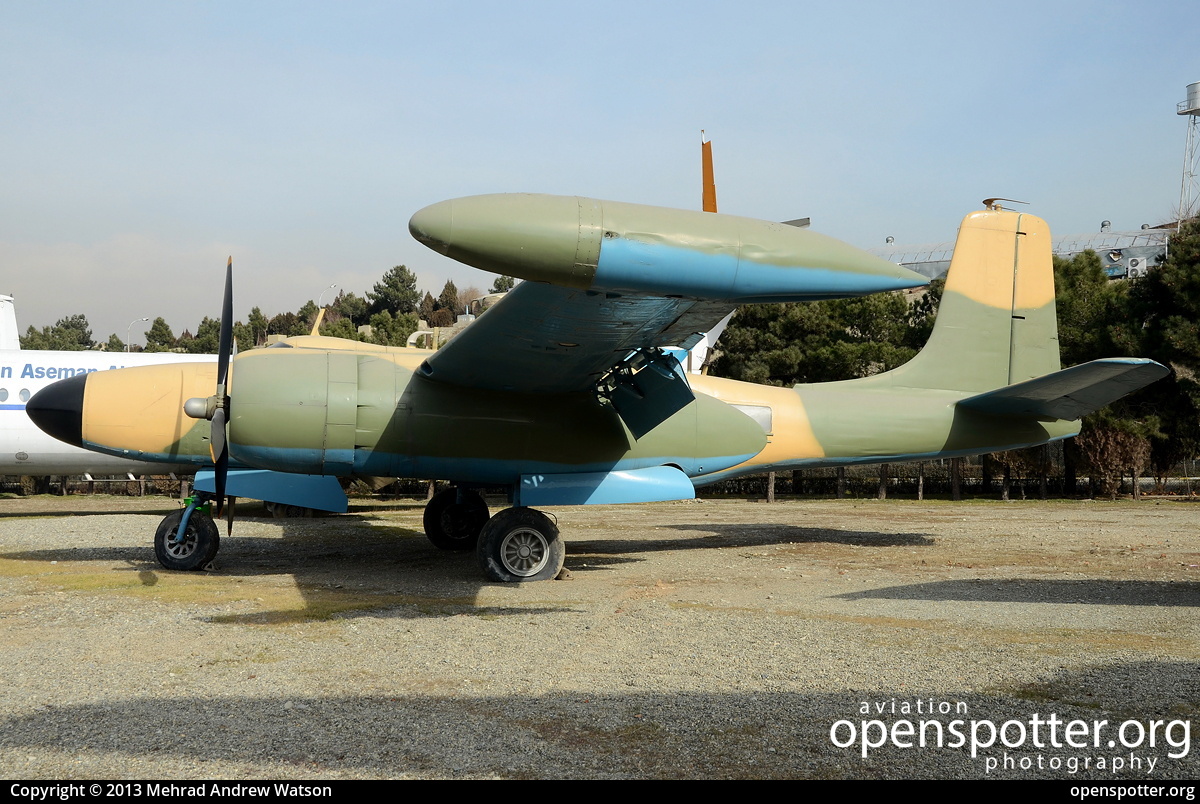 N956R - Private / Untitled Douglas A-26B Invader at Mehrabad International Airport (THR/OIII) taken by Mehrad Andrew Watson | openspotter.org | ID: 6343