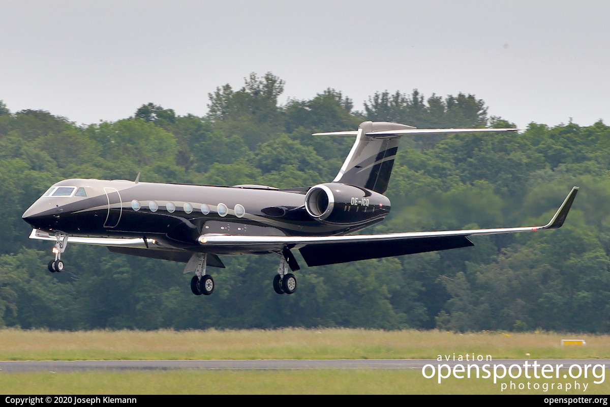 OE-ICQ - Avcon Jet AG Gulfstream Aerospace GV-SP (G550) at Saarbrücken Airport (SCN/EDDR) taken by Joseph Klemann | openspotter.org | ID: 68676