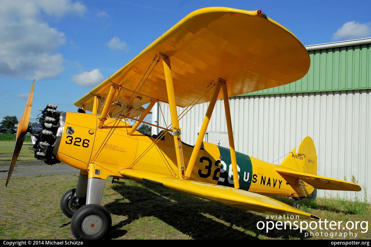 N3972U - Private / Untitled Boeing 75N1 Stearman at Flugplatz Bienenfarm (EDOI) taken by Michael Schütze | openspotter.org | ID: 17052
