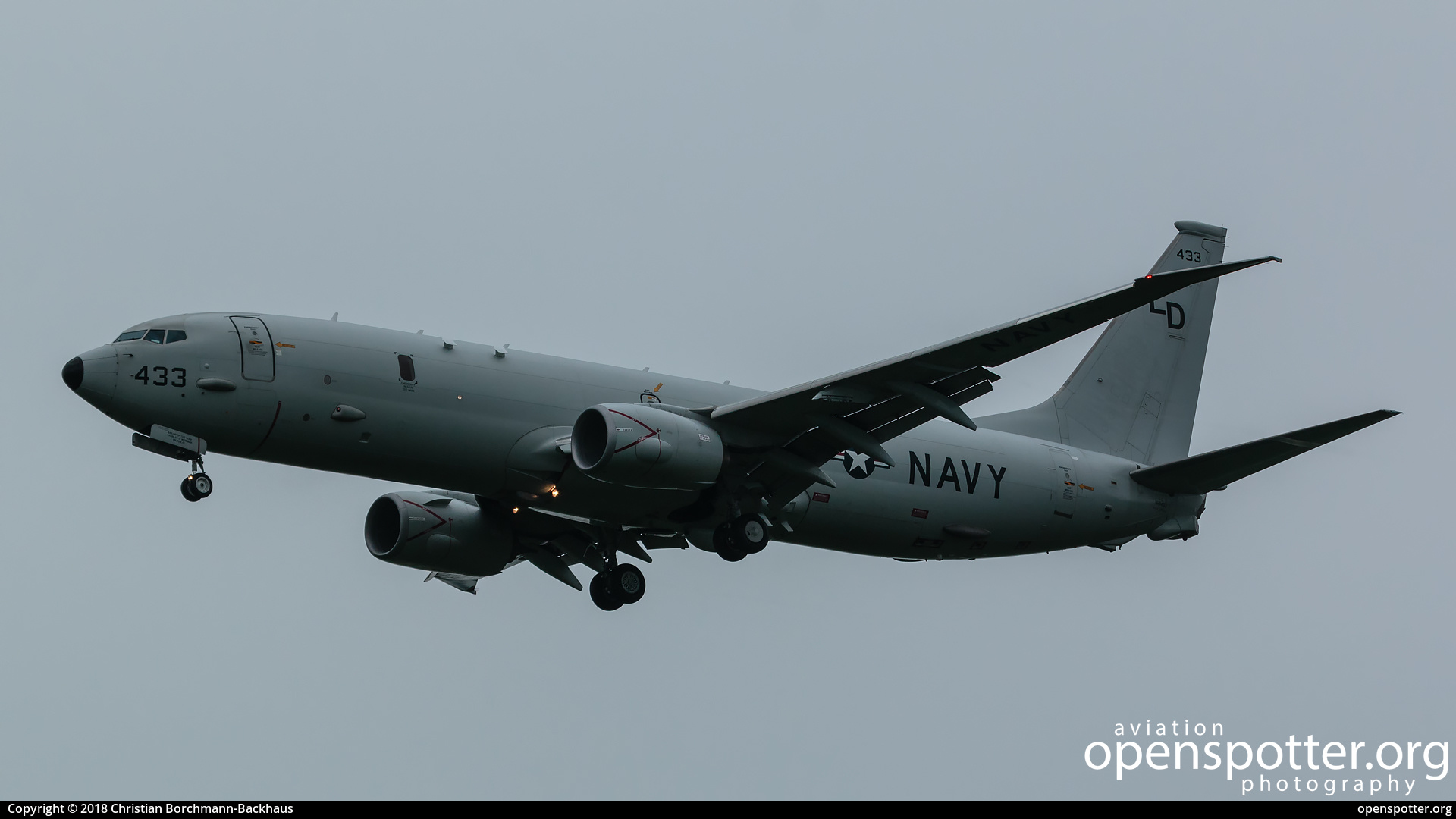 168433 - US Navy (USN) Boeing P-8A Poseidon at Berlin-Schönefeld International Airport (SXF/EDDB) taken by Christian Borchmann-Backhaus | openspotter.org | ID: 53228