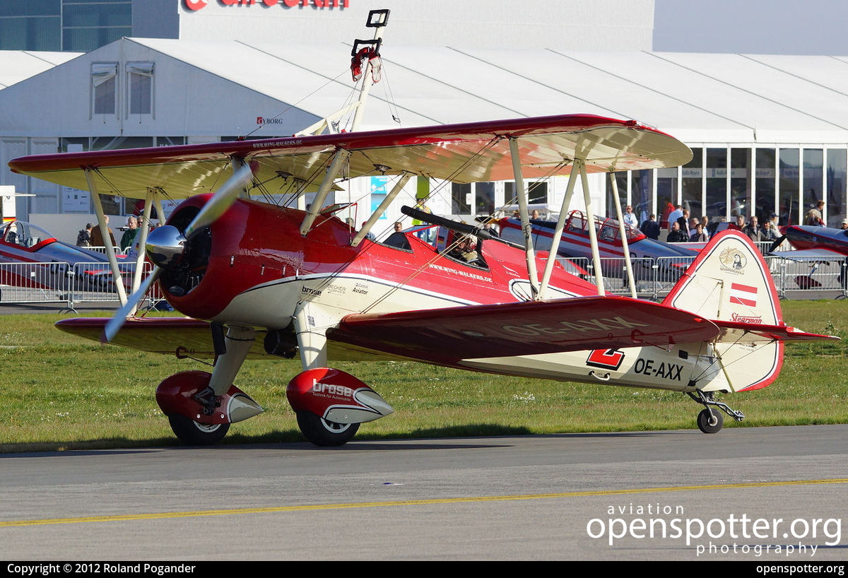 OE-AXX - Private / Untitled Boeing N2S-3 Kaydet (B75N1) at Berlin-Schönefeld International Airport (SXF/EDDB) taken by Roland Pogander | openspotter.org | ID: 6505
