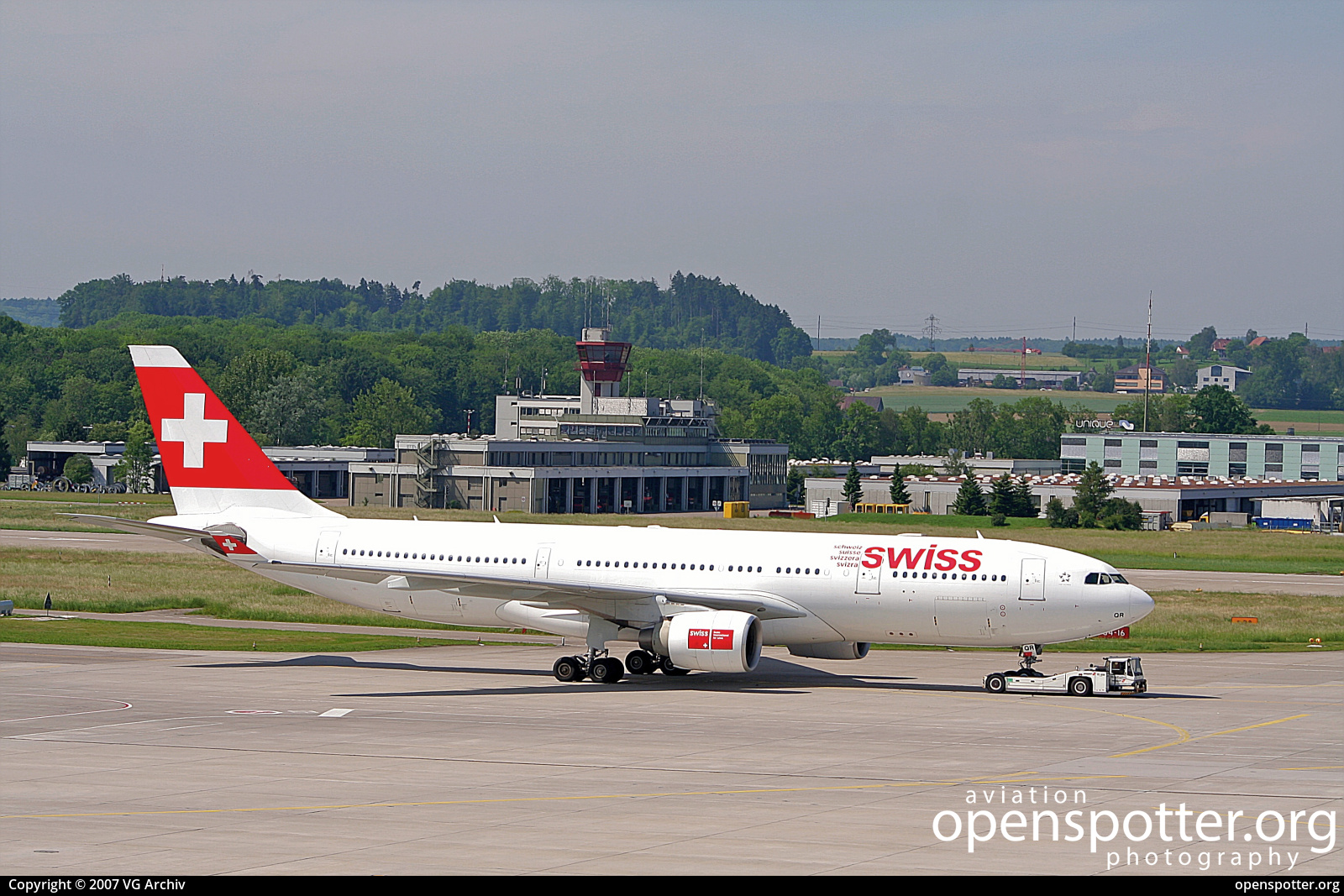 HB-IQR - Swiss Airbus A330-223 at Zurich International Airport (ZRH/LSZH) taken by VG Archiv | openspotter.org | ID: 71856