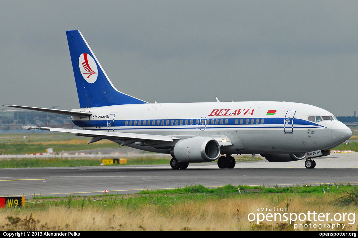 EW-253PA - Belavia Belarusian Airlines Boeing 737-524 at Frankfurt International Airport (FRA/EDDF) taken by Alexander Pelka | openspotter.org | ID: 9062