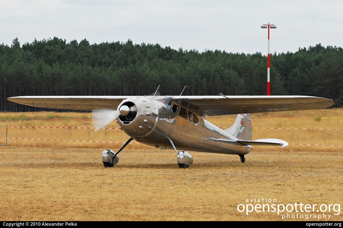 N195RS - Private / Untitled Cessna 195 at Flugplatz Schönhagen (EDAZ) taken by Alexander Pelka | openspotter.org | ID: 26755